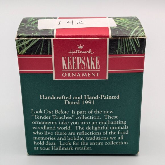 Hallmark Keepsake Look Out Below 1991, Tender Touches Collection Ornament - Picture 8 of 10